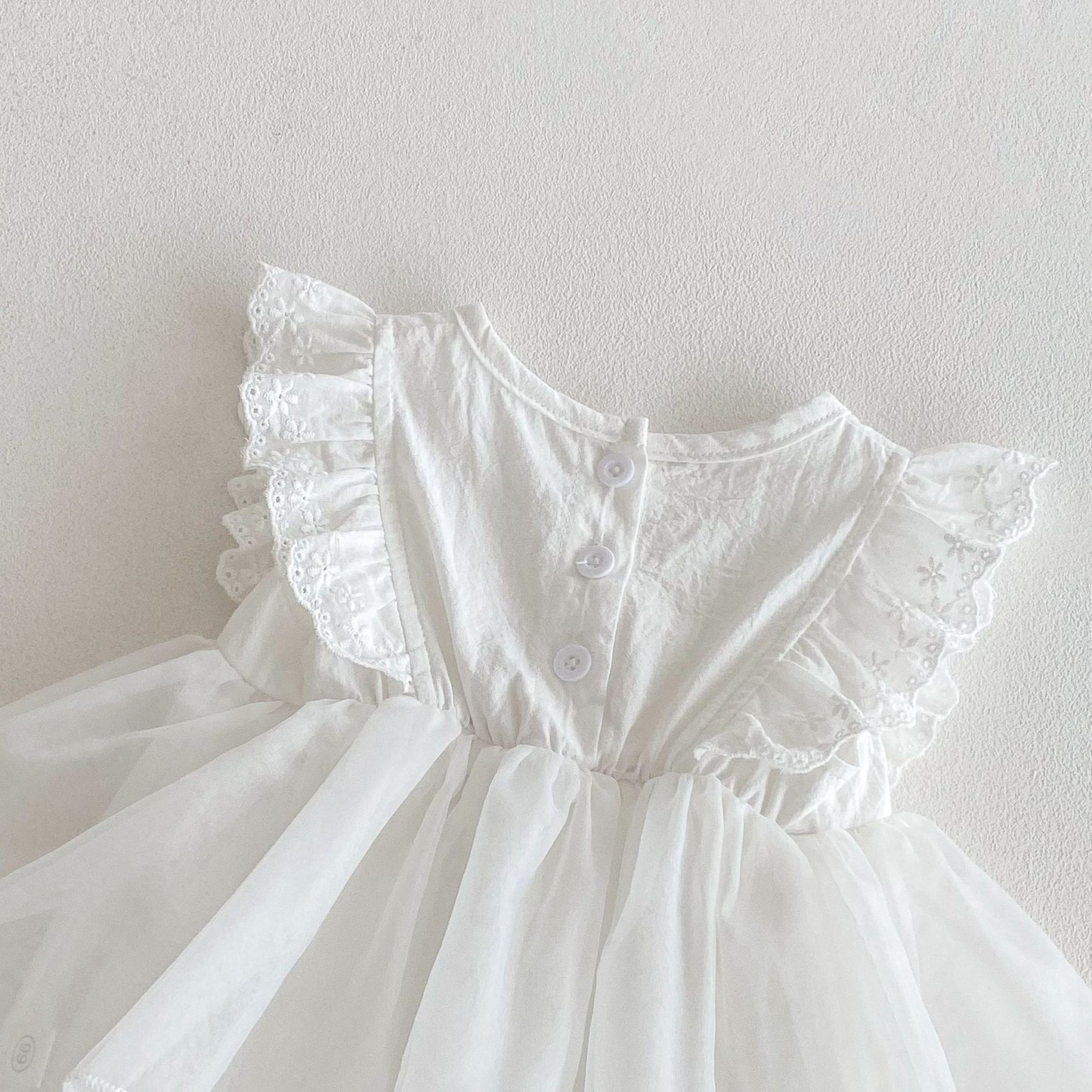 CHRISTENING Phoebe Romper