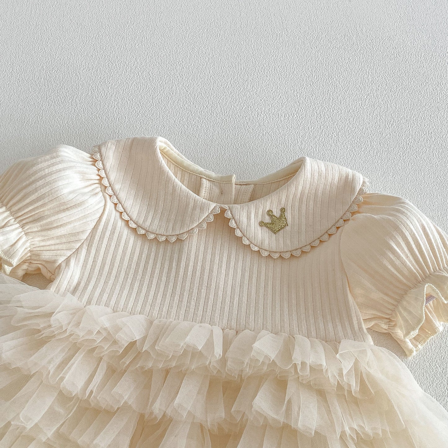 Preorder Infant Girls Trixia Tiered Romper