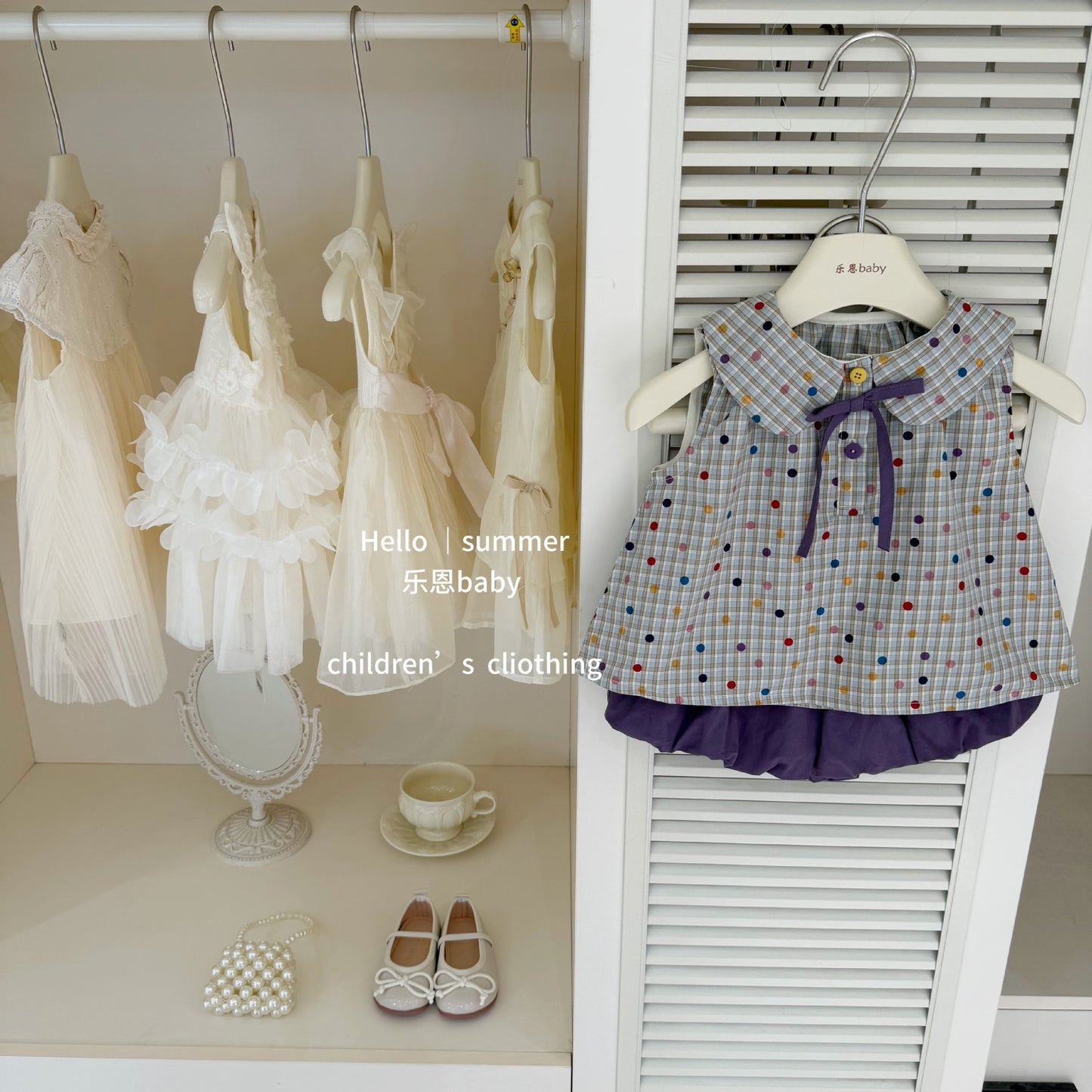 Preorder Bianca Blouse & Shorts