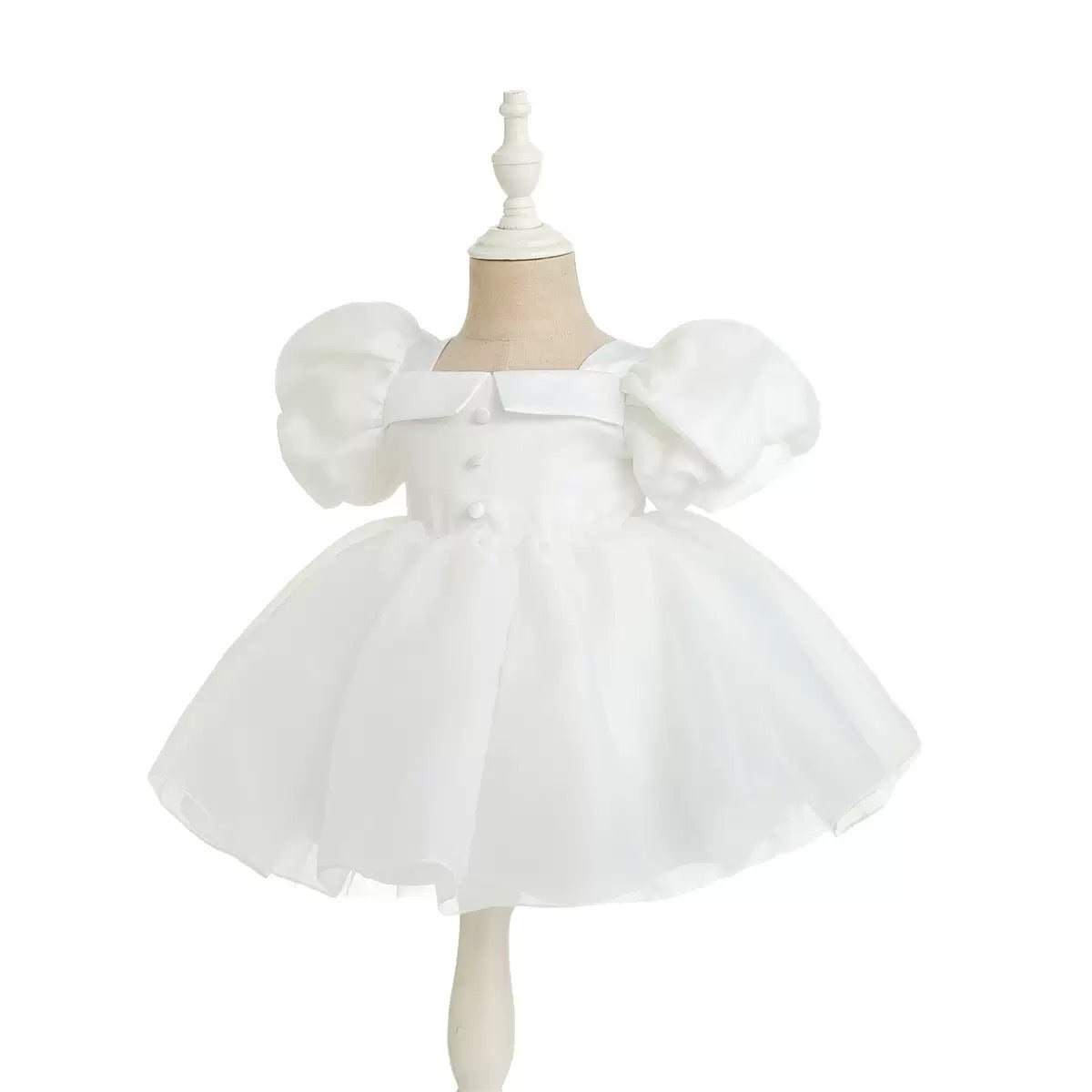 Christening for Preorder Noa Puff Dress