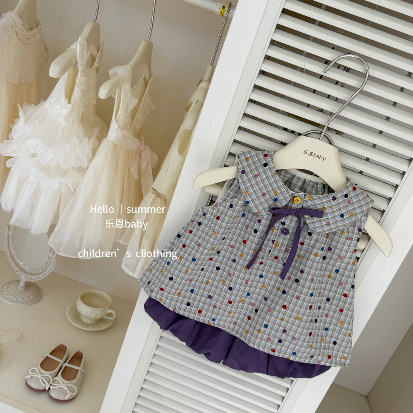 Preorder Bianca Blouse & Shorts