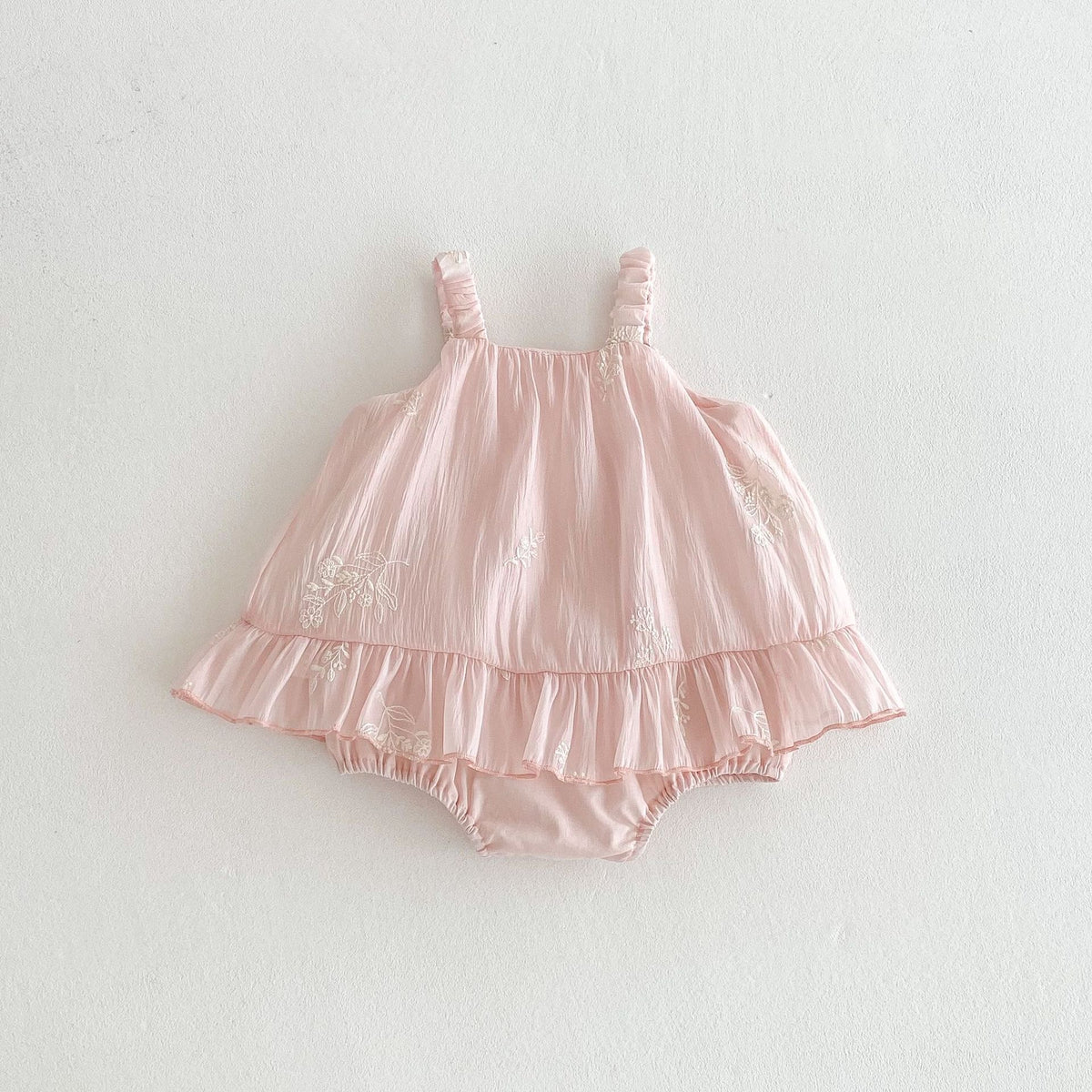 On Hand Sue Sleeveless Romper in 0-6 months