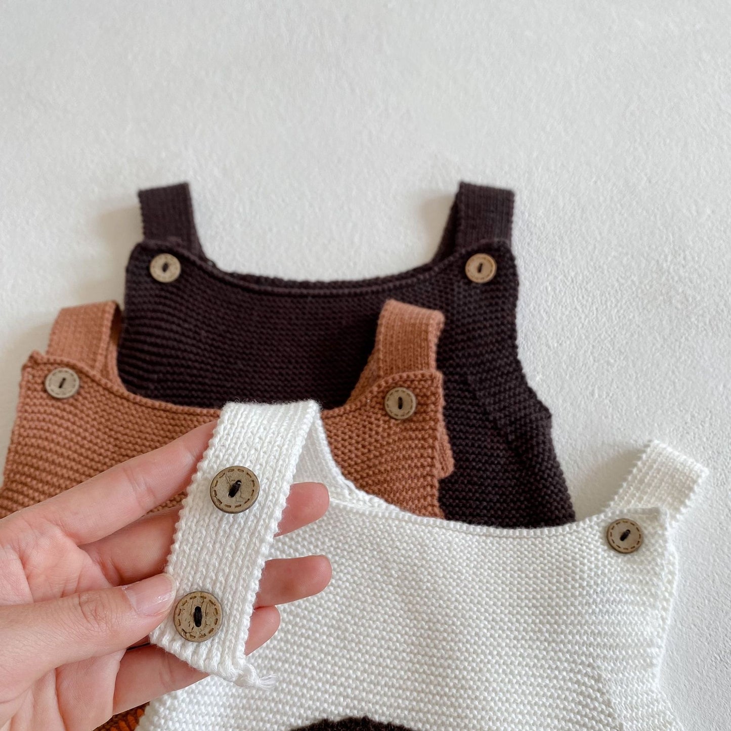 PREORDER SCOTTIE KNIT ROMPER INFANT BOYS
