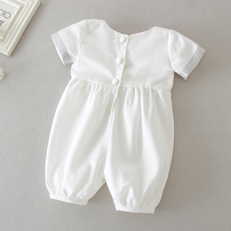 Christening for Baby Boy Preorder Peter Hat & Shortalls