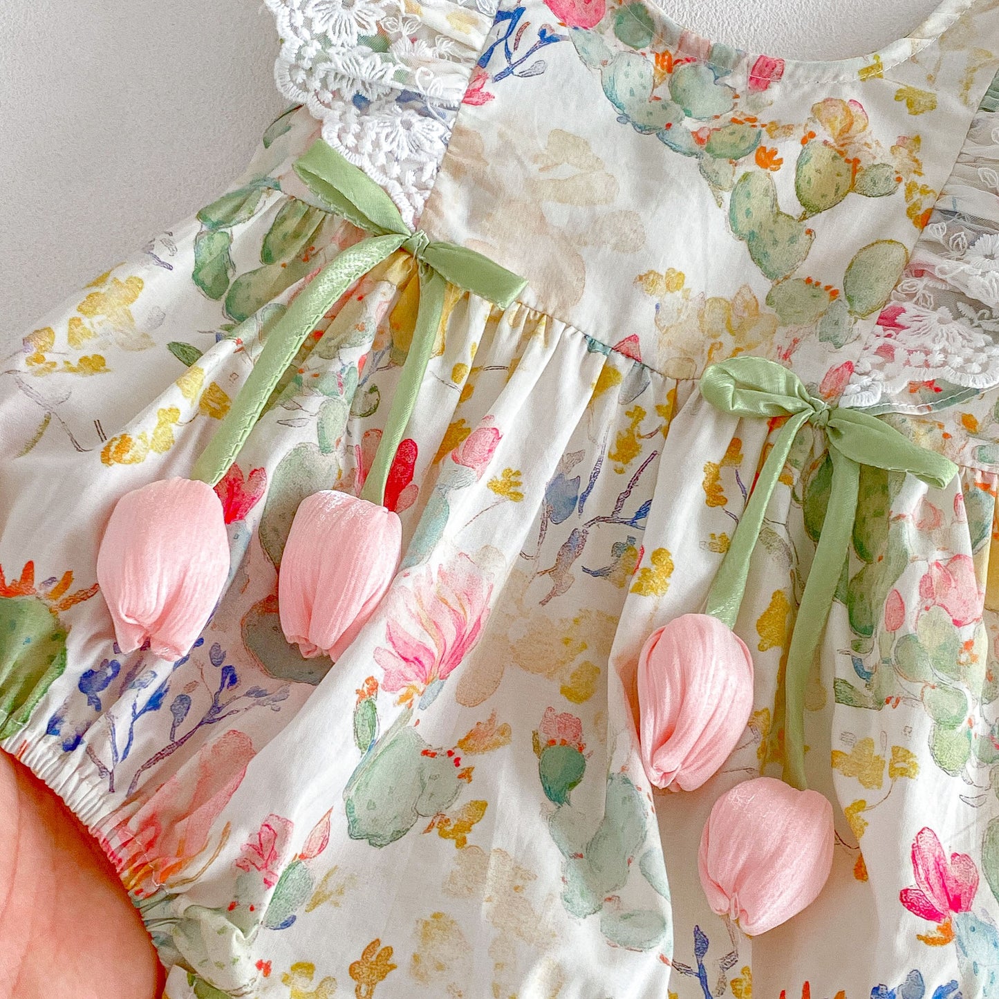 Preorder Infant Girls Kaori Tulip Romper