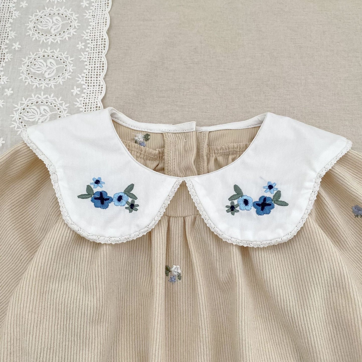 TWINNING COREY CORDUROY ROMPER AND DRESS