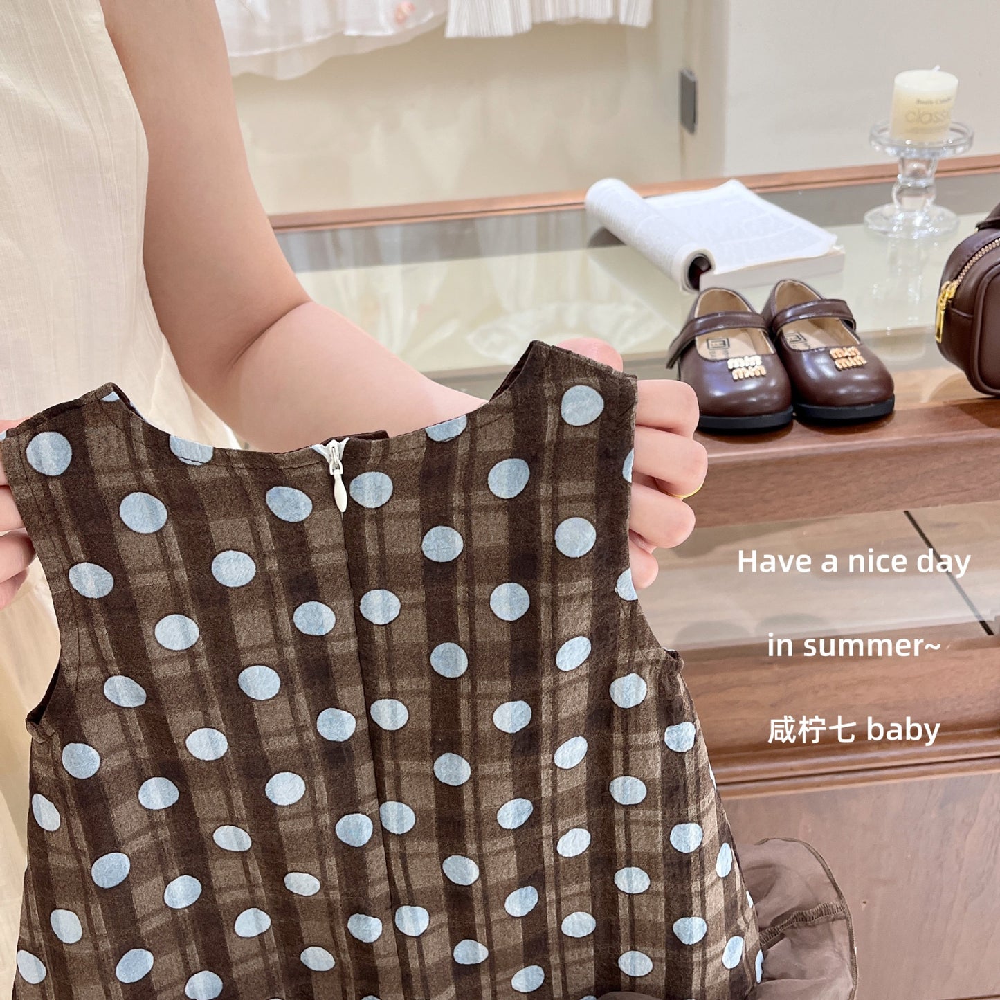 Preorder Dionne Polkadot Dress