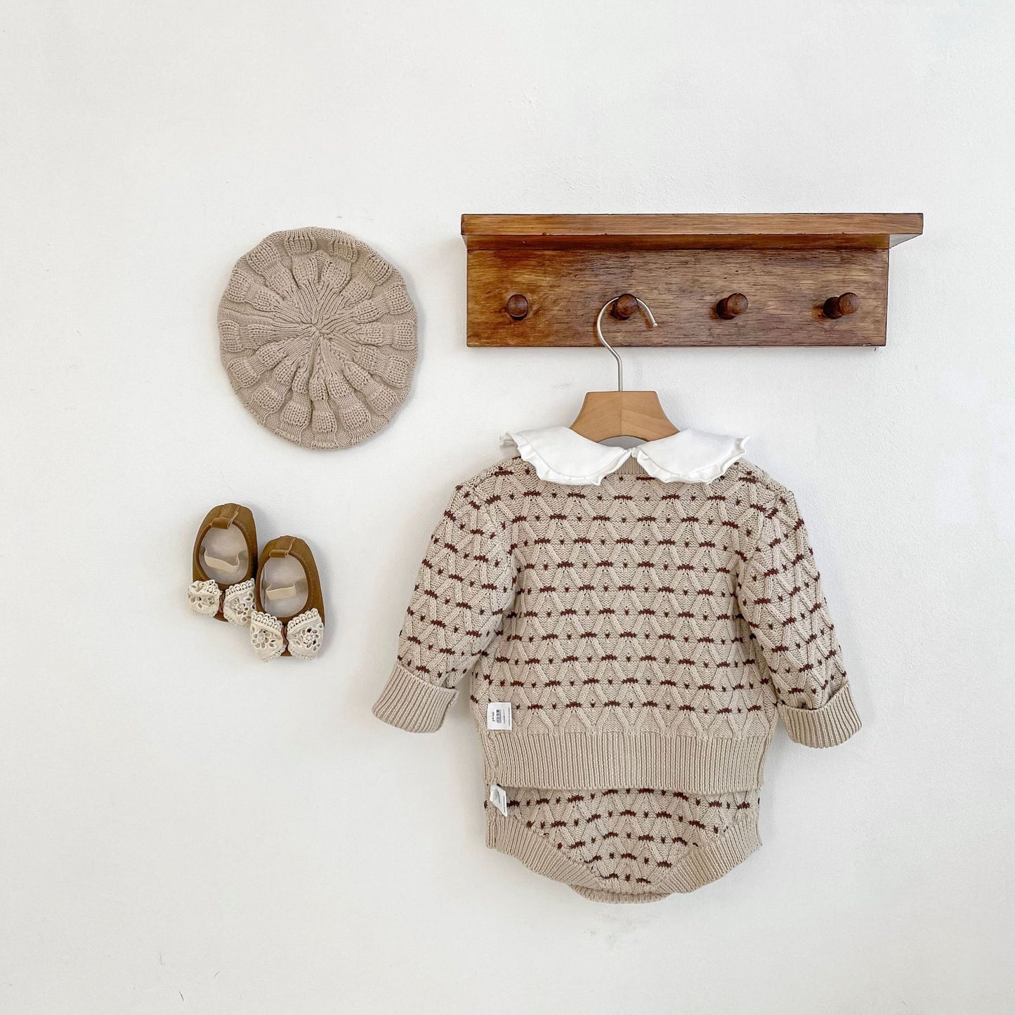 KNITS Monet Knit Cardigan & Romper