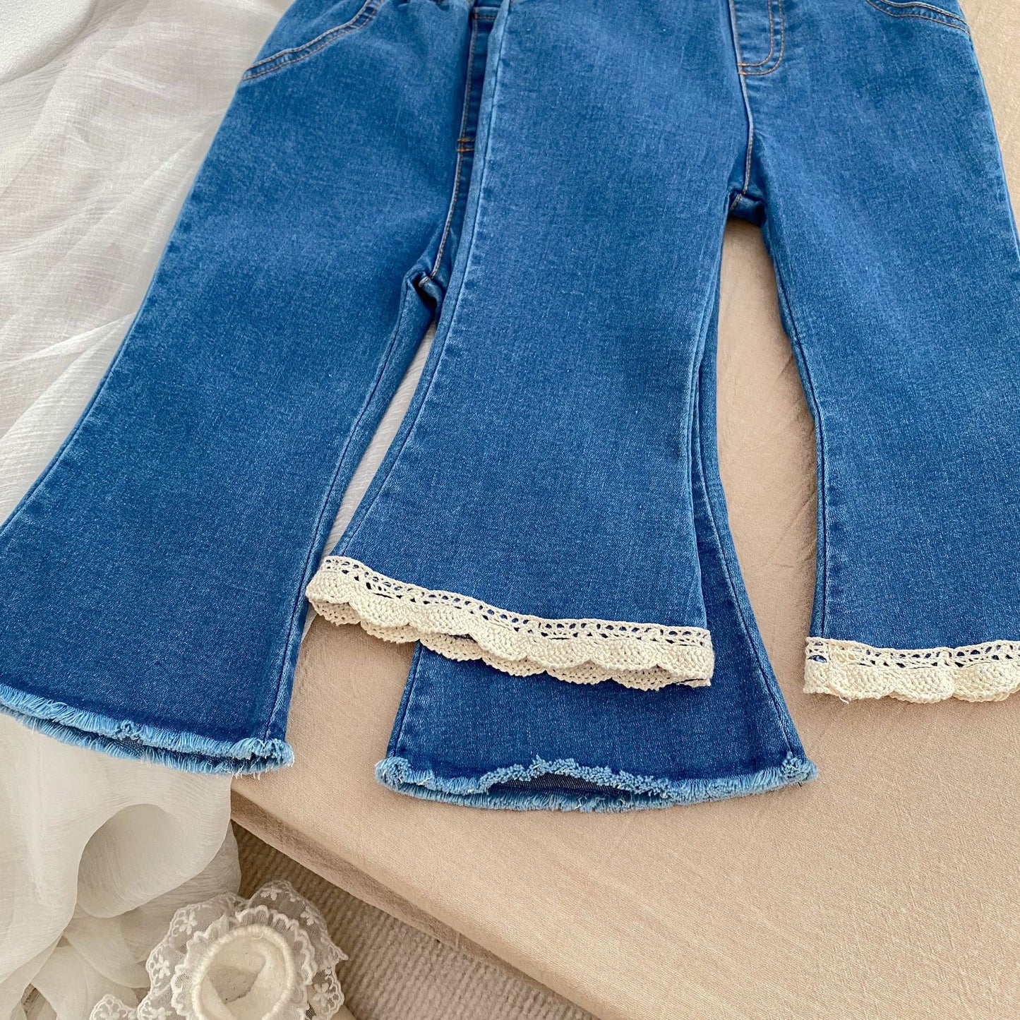 PREORDER Selma Flared Denim Pants