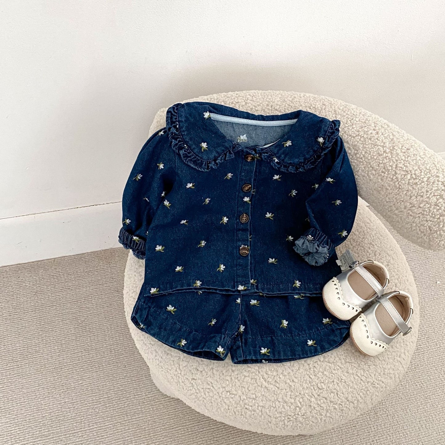 Preorder Infant Girls Sylvia Denim Coordinates
