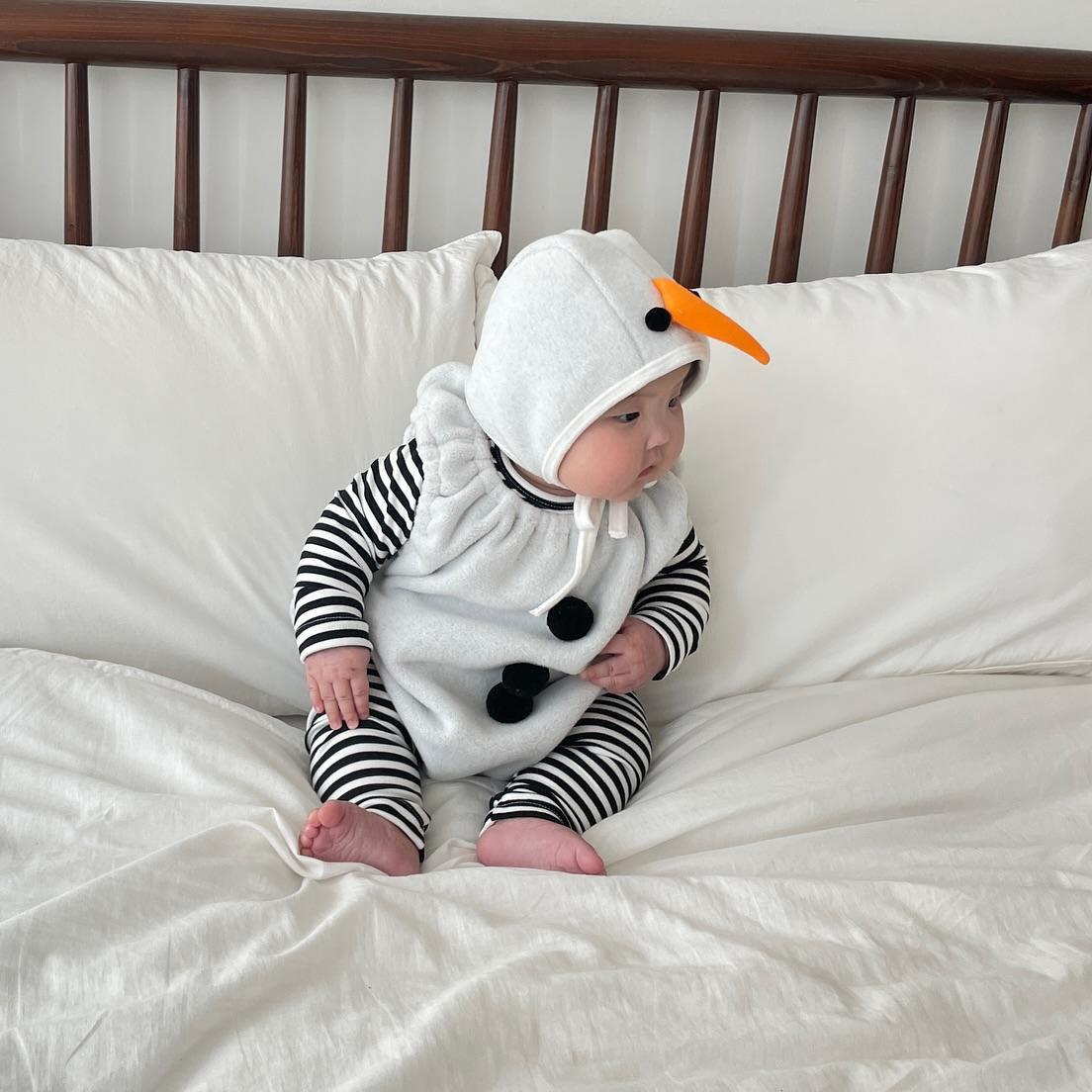 Preorder for Christmas Noel & Noelle Christmas Romper with Hat