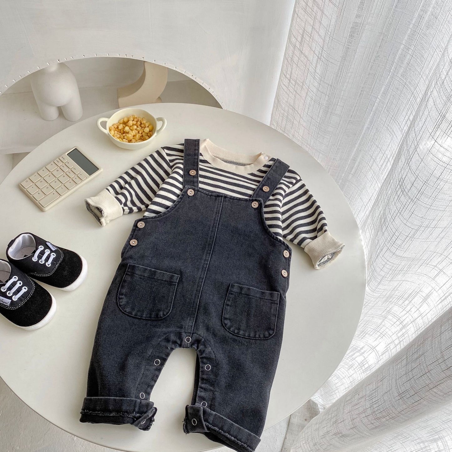 PREORDER PRESTON ROMPER & OVERALLS INFANT BOYS