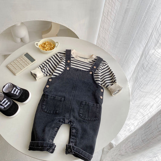 PREORDER PRESTON ROMPER & OVERALLS INFANT BOYS