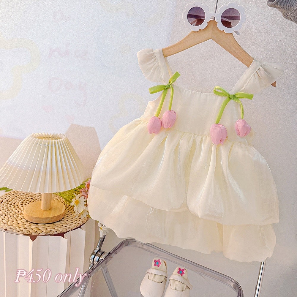 BLYTHE Organza Tulip Dress