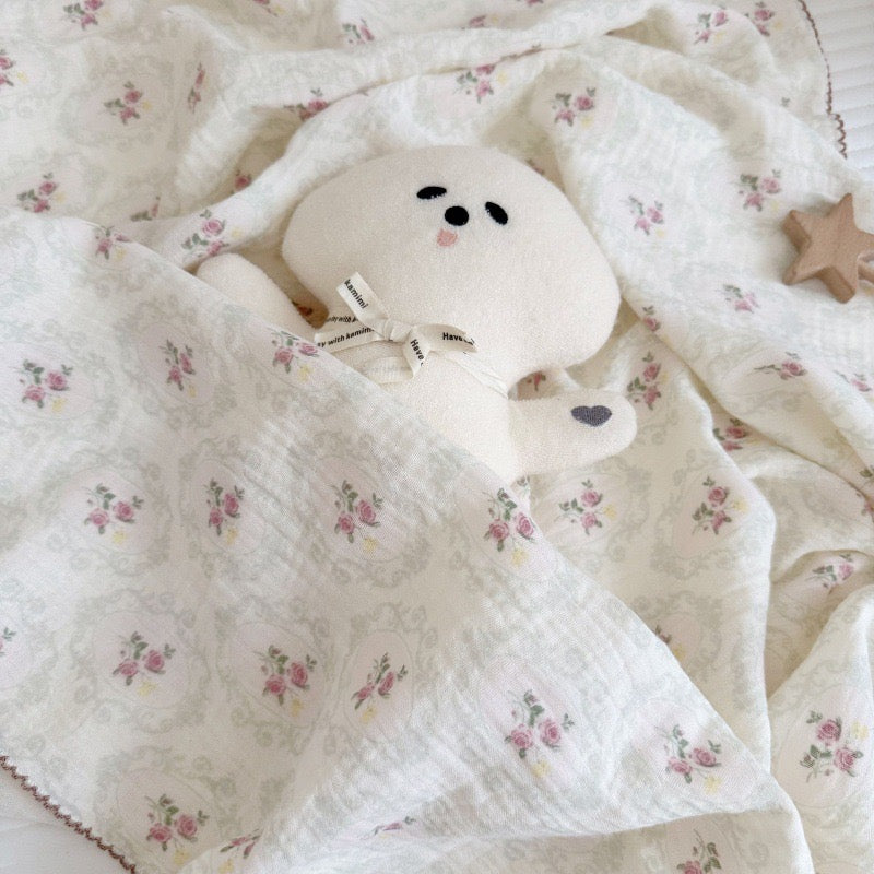 NURSERY Lulamae Chiffon Blanket For Baby to Toddler