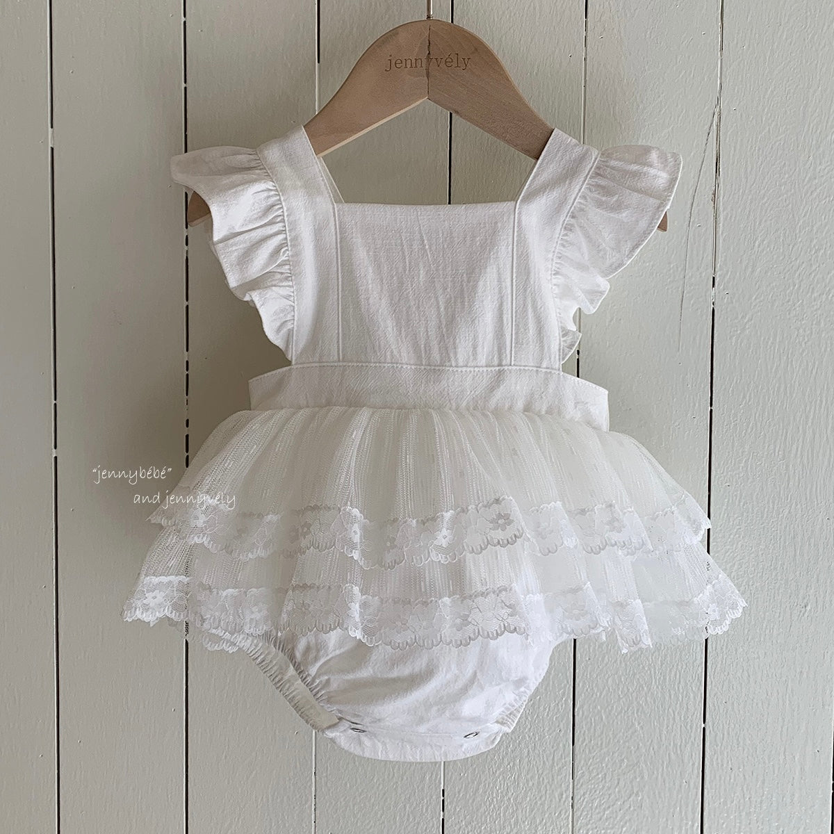 CHRISTENING FOR PREORDER Odette Romper