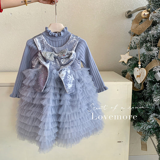 CHRISTMAS OOTD FOR PREORDER Ecka Dress & Inner Long Tee