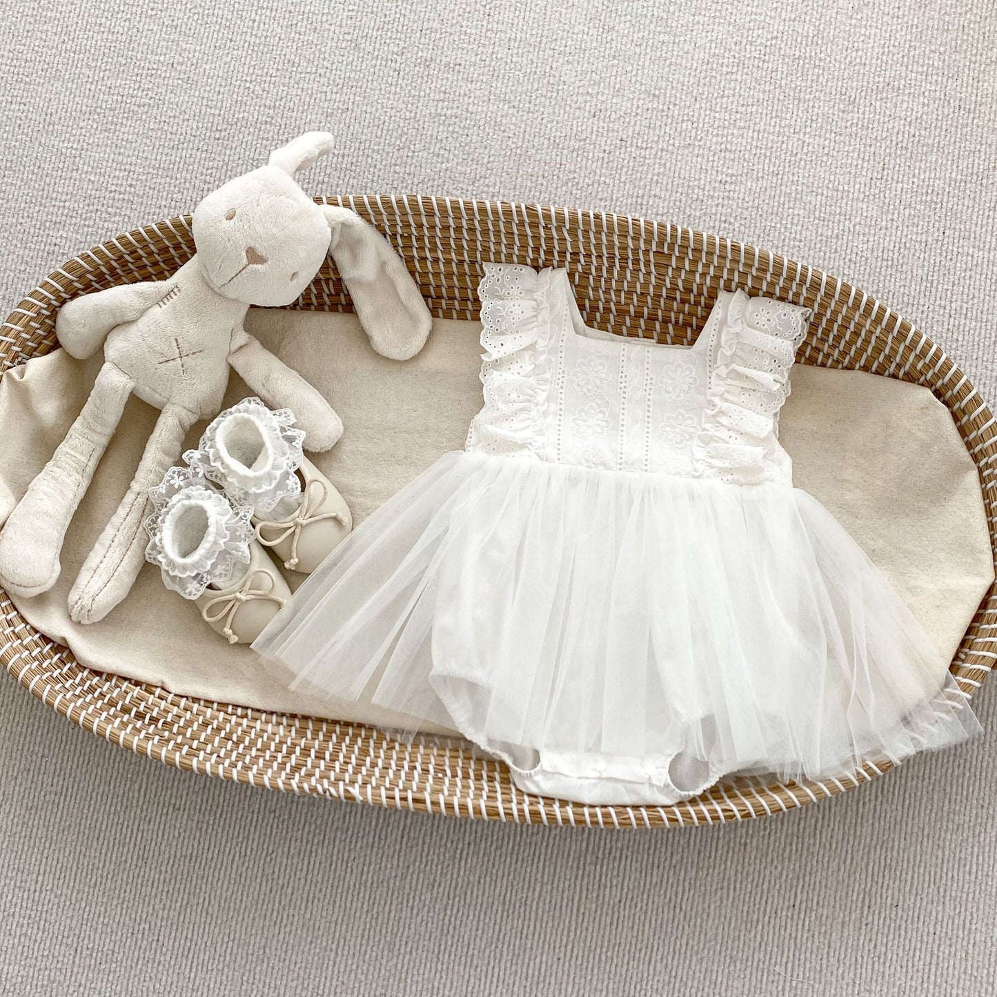 CHRISTENING Marion Romper