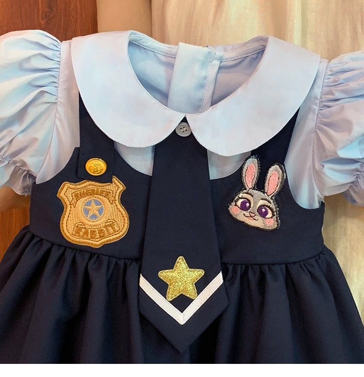 Pre Order Infant to Toddler Girls Judy from Zootopia Dress