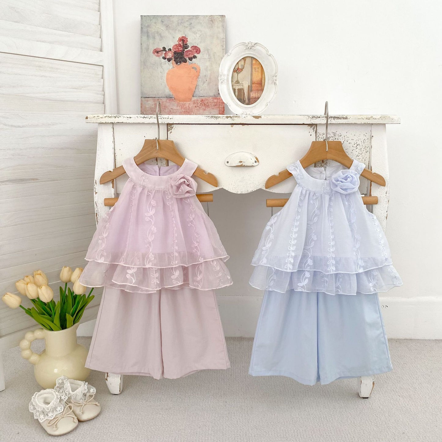 Preorder Girls Josette Blouse & Pants