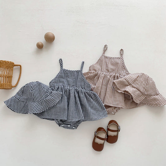 7.7 SALE for July Solene Romper & Hat
