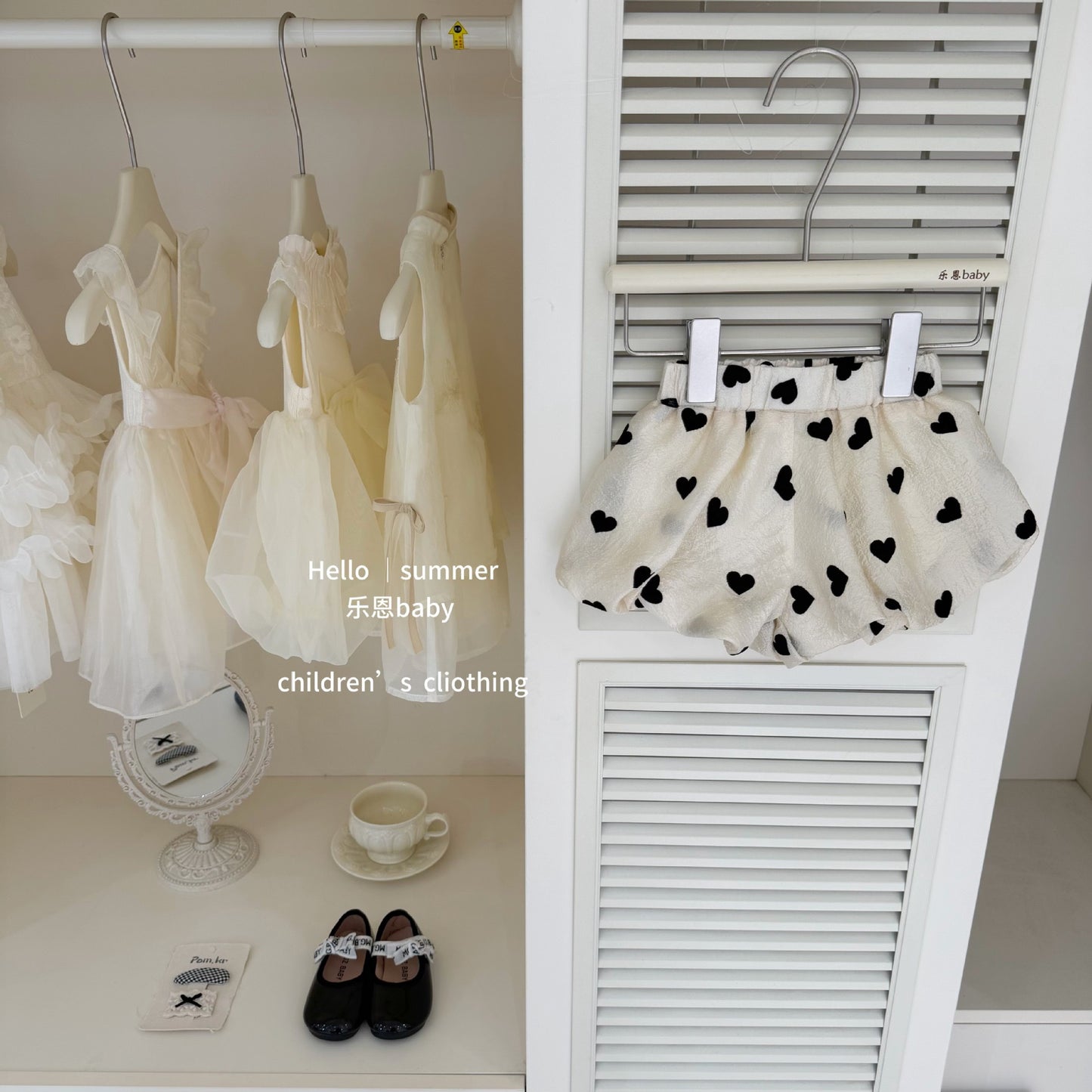 Preorder Prim Blouse & Shorts