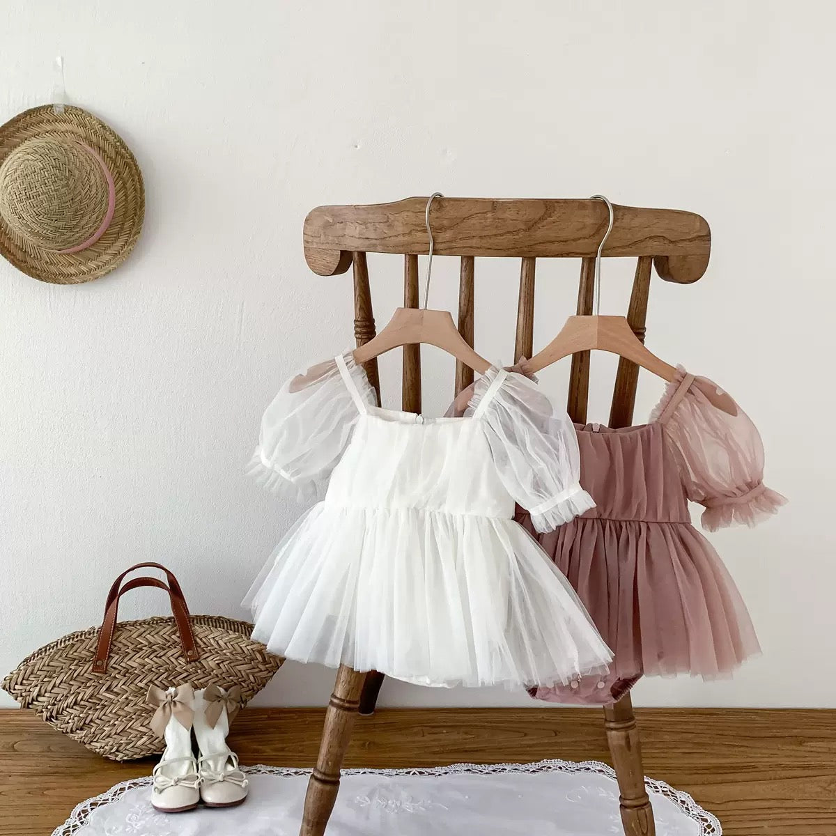 On Hand Bernice Puffy Romper