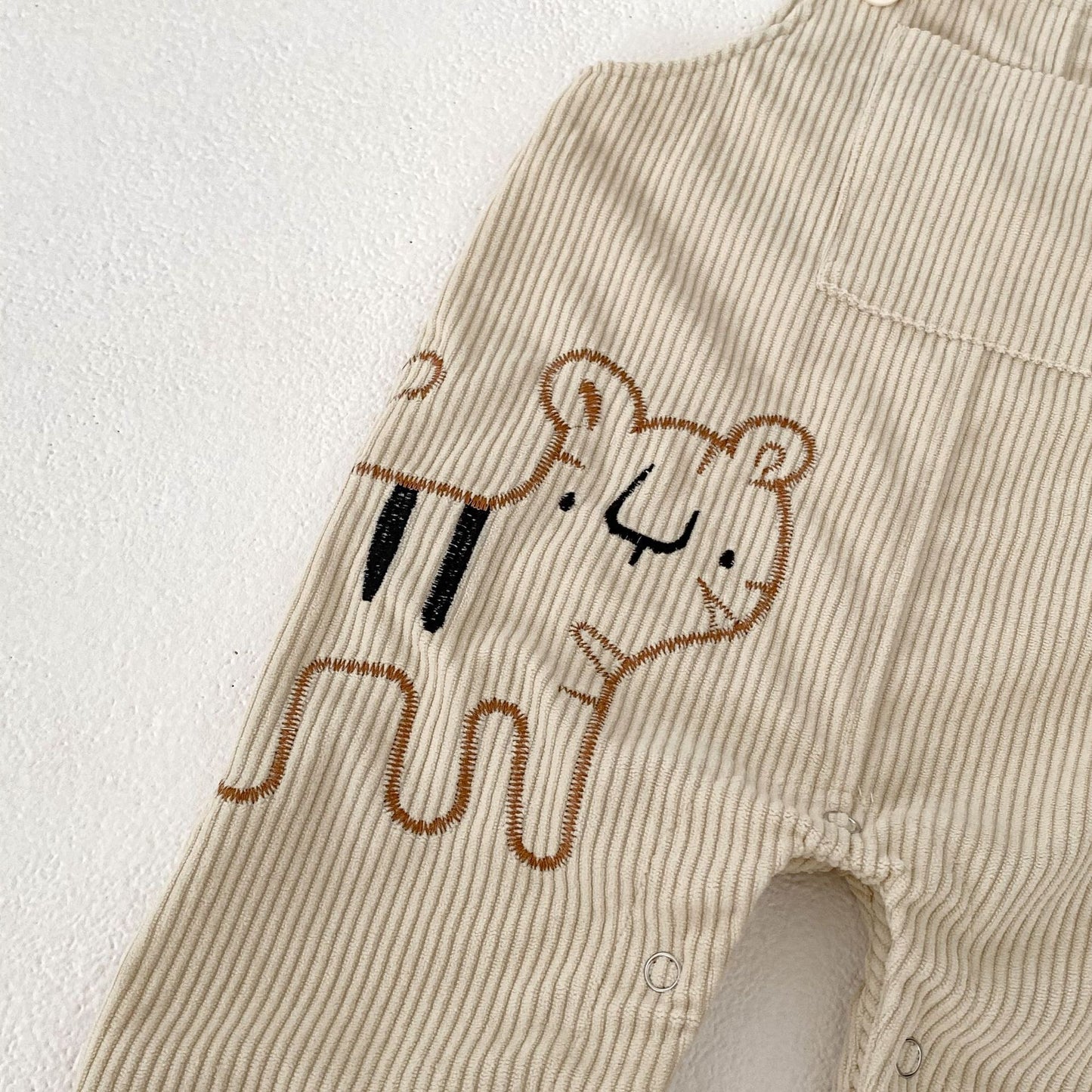PREORDER OAKLEY INNER TEE & CORDUROY OVERALLS BOYS INFANT