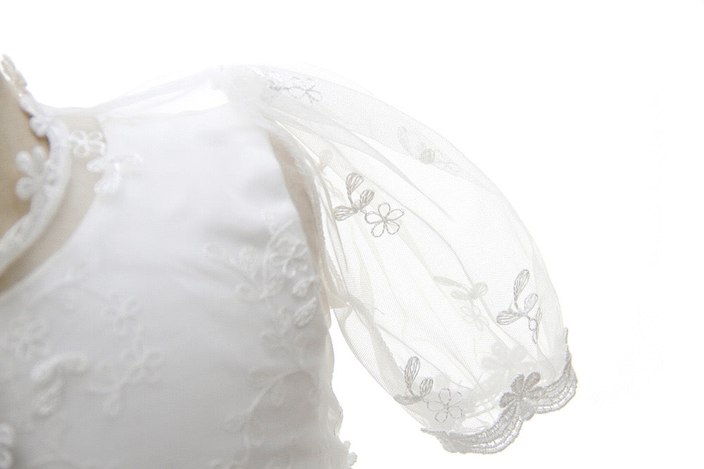 Christening for Preorder Deane Dress, Detachable Gown & Hat