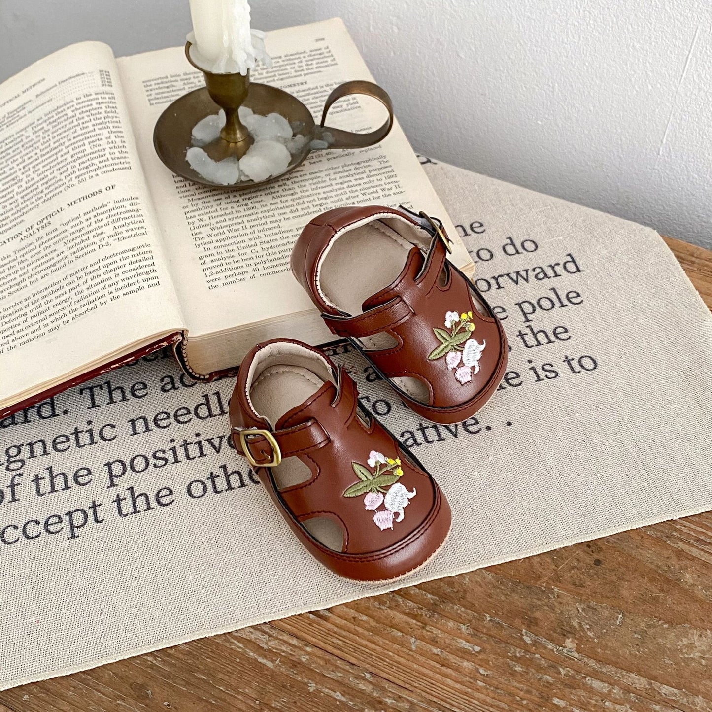 Preorder Nikki Floral Baby Shoes