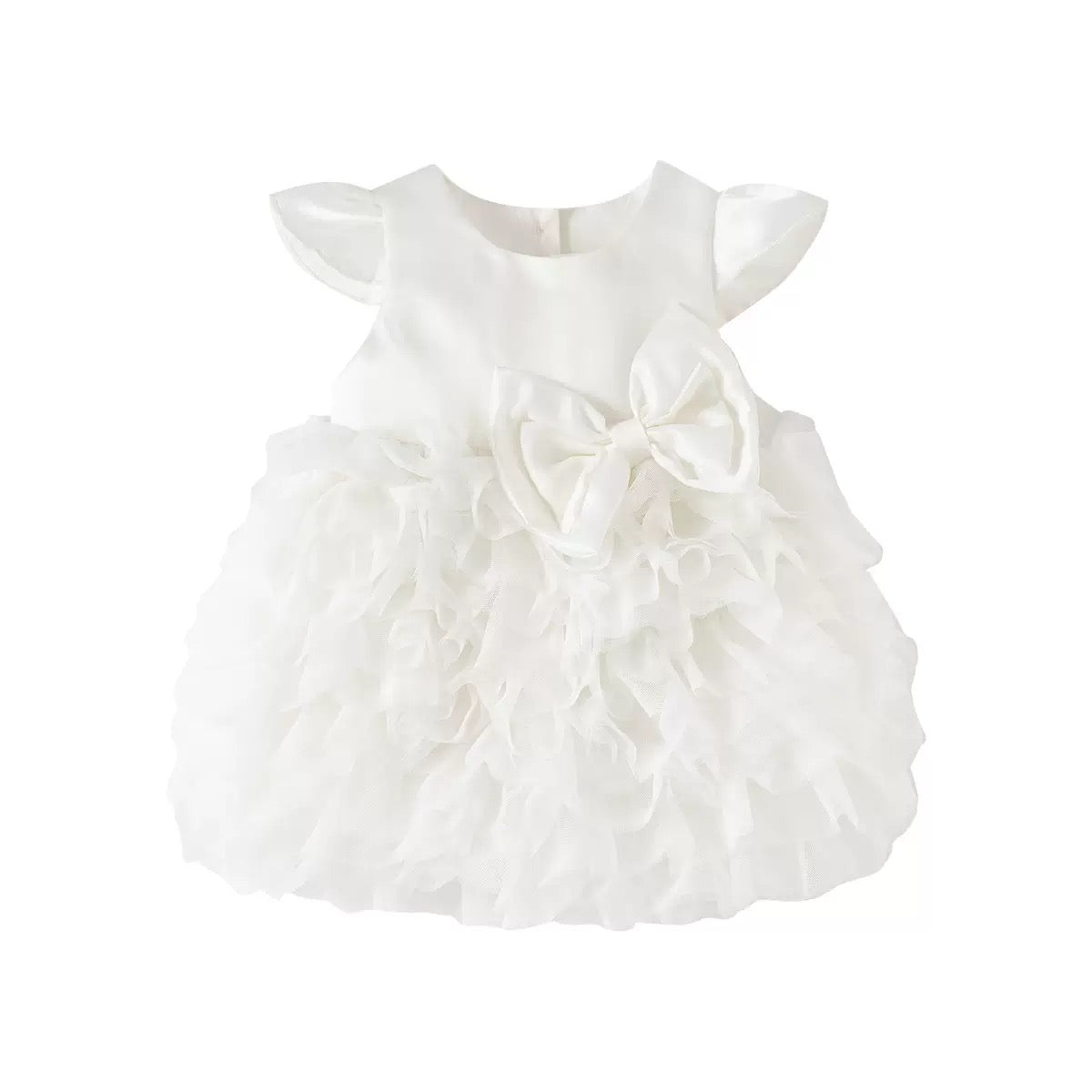 Preorder Infant Girls Edith Celebration Dress in White
