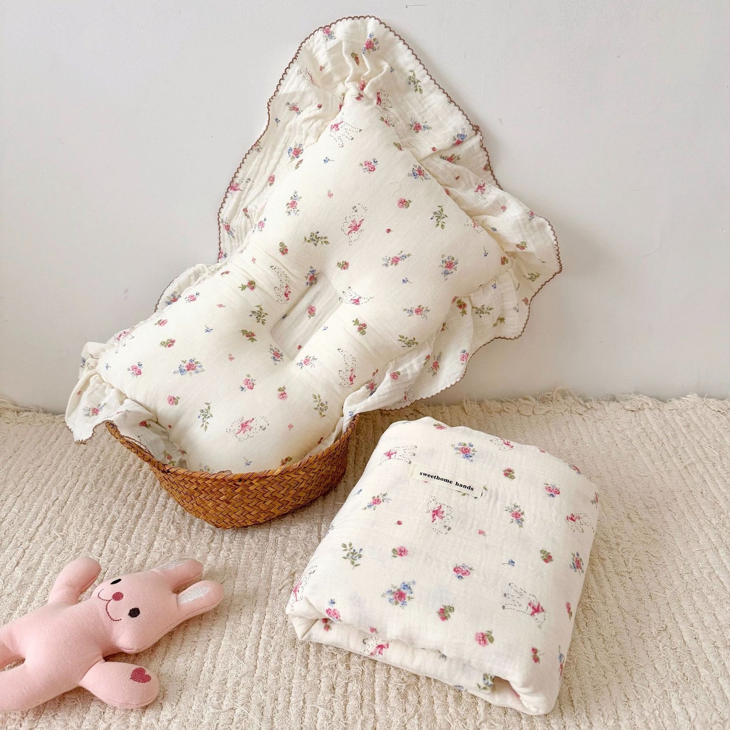 NURSERY Joyful Blooms Collection Blanket