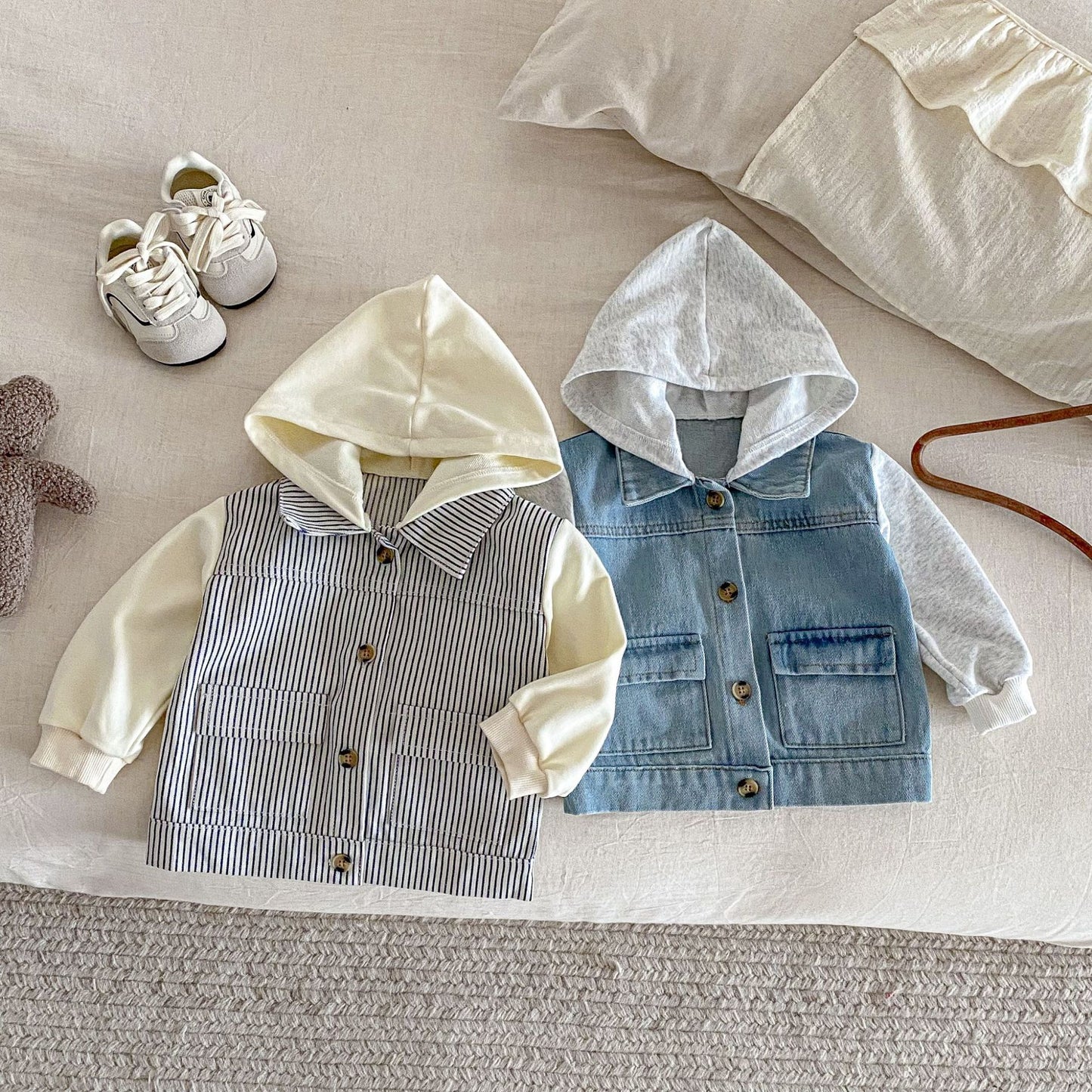 Preorder Timothy Denim Hoodie