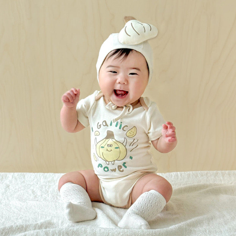 COSTUMES Garlic Romper & Hat
