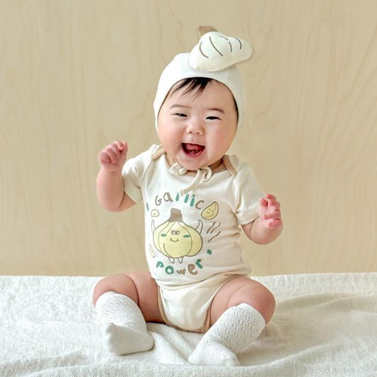 COSTUMES Garlic Romper & Hat