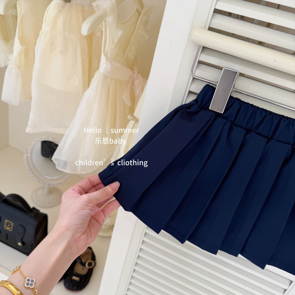 Preorder Hello Kitty Blouse & Skirt