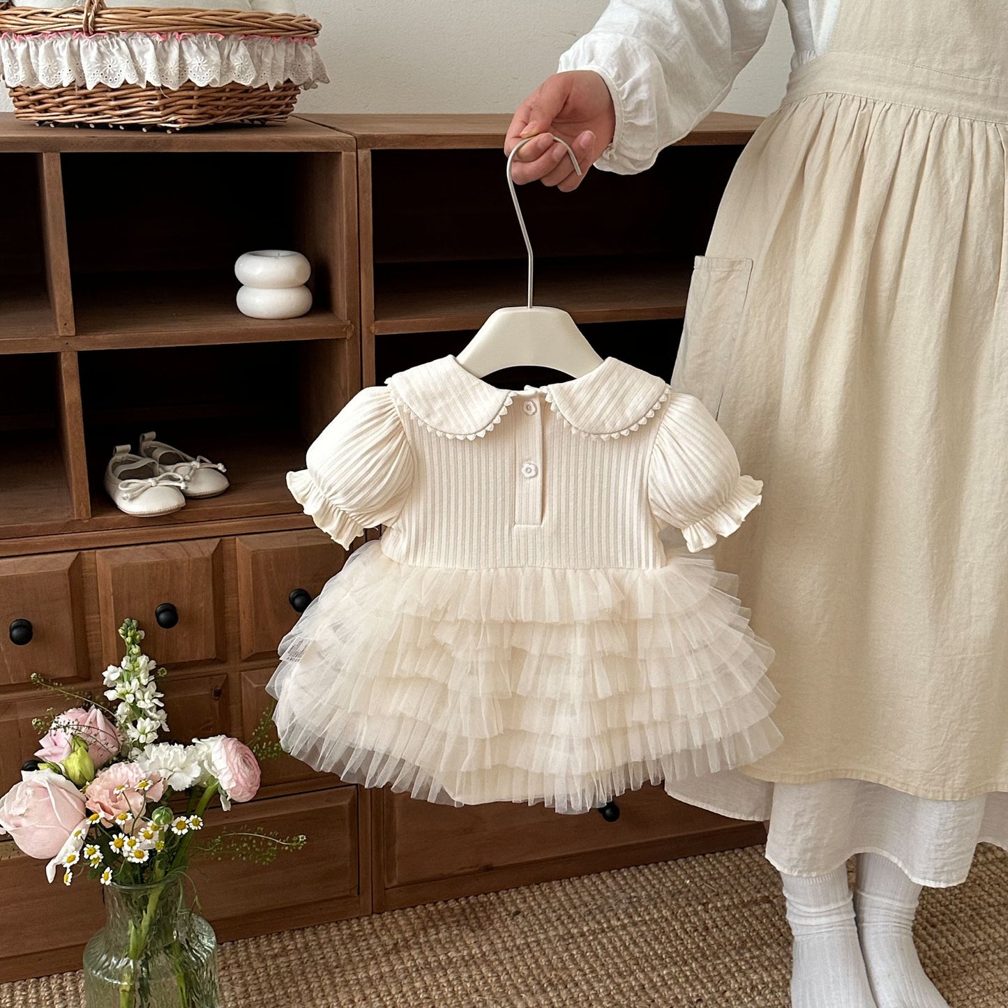 Preorder Infant Girls Trixia Tiered Romper
