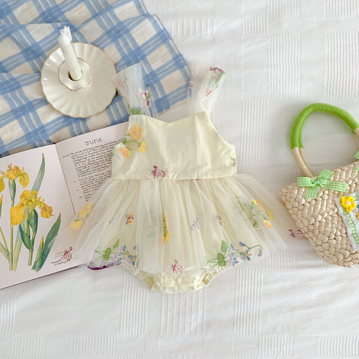 On Hand Parfait Bowtie Romper