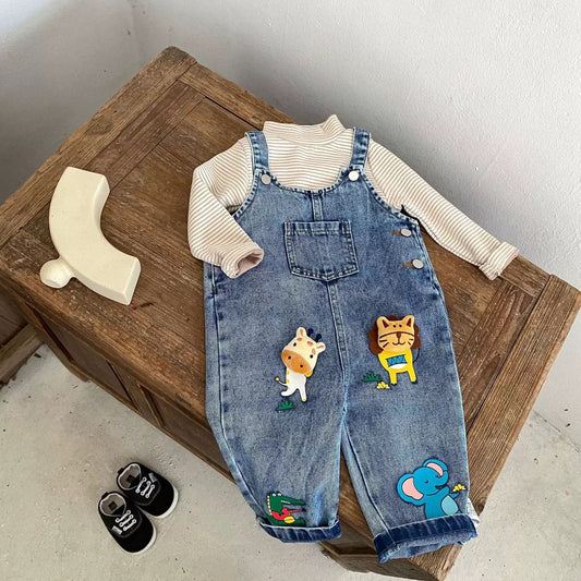 Preorder Infant Boys Ellio Denim Overalls