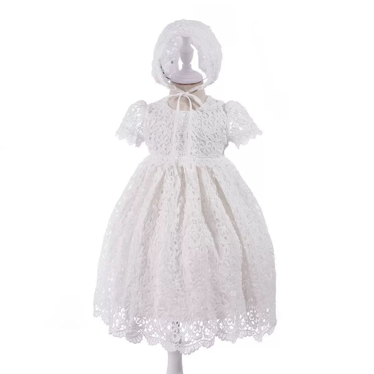 Christening for Preorder Ysabella Dress & Hat