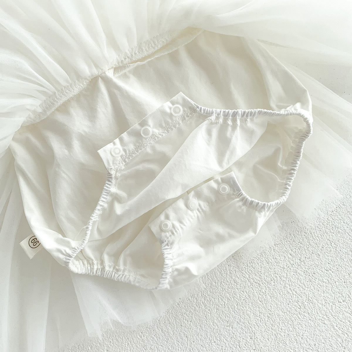 CHRISTENING Bernice Strappy Romper