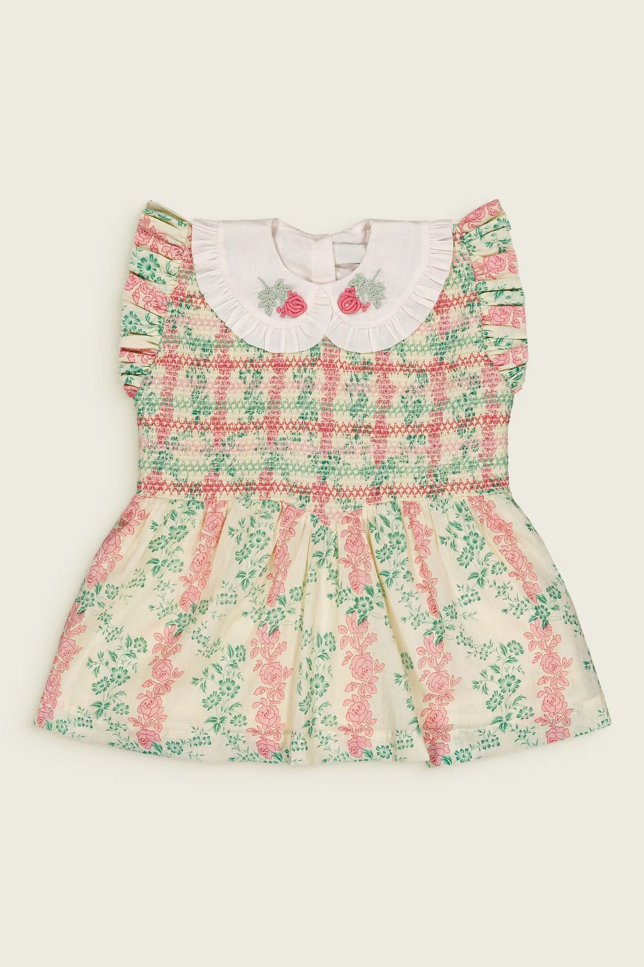 Preorder Bachaa Smocking Top & Shorts