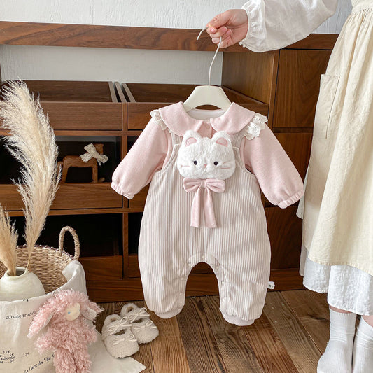 Rosalie Inner & Corduroy Overalls