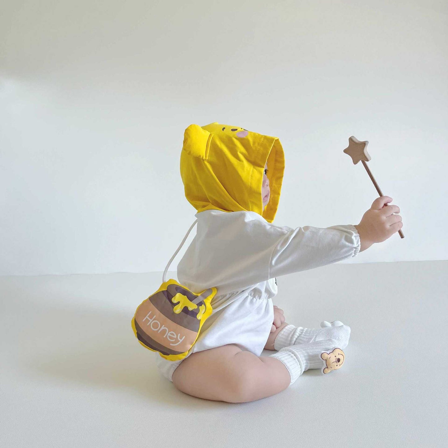 Preorder Baby Costume Winnie The Pooh Hooded Romper