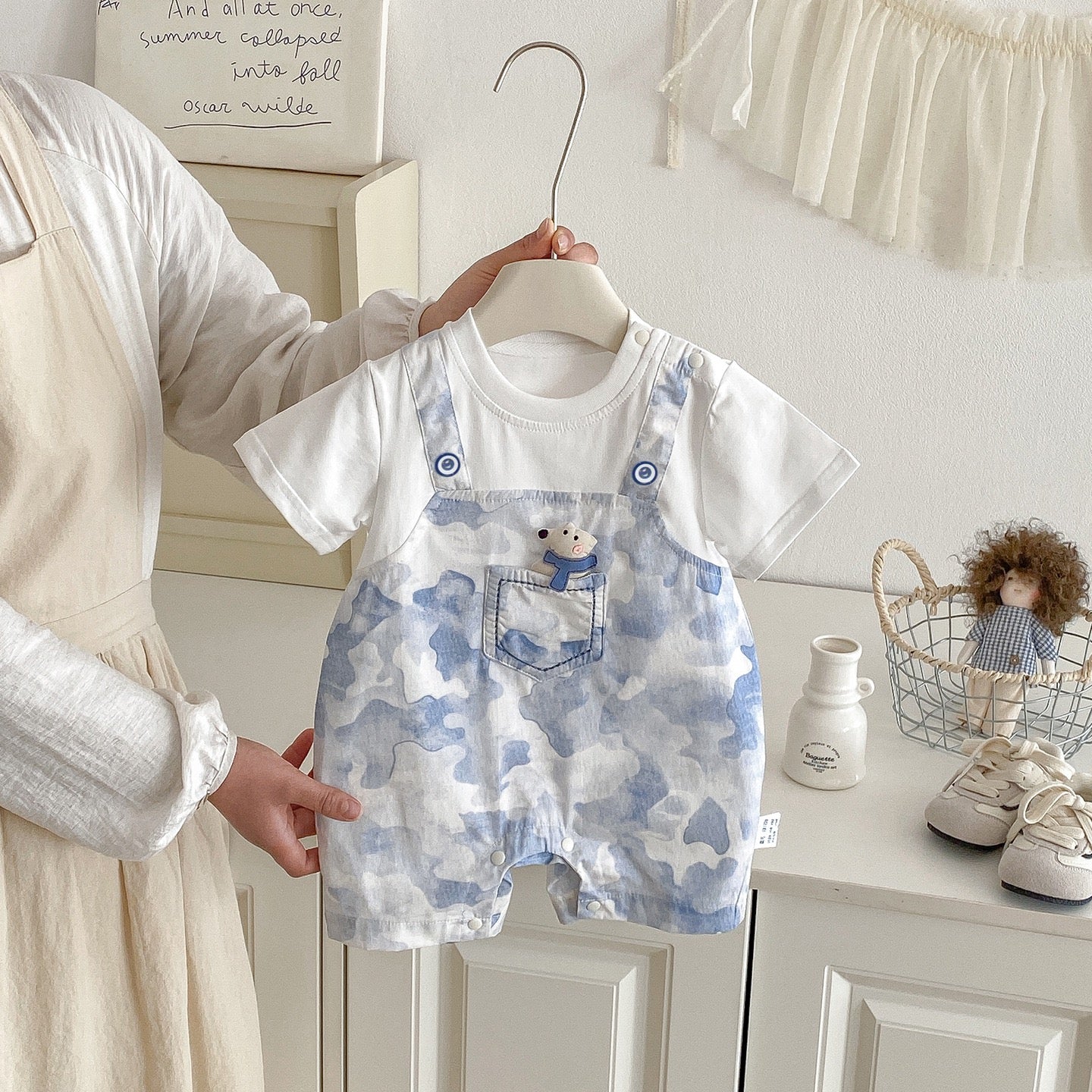 Preorder Infant Boys Samuel Shortalls