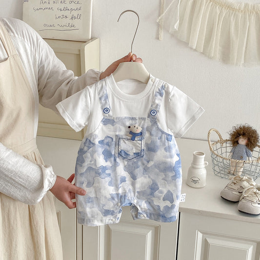 Preorder Infant Boys Samuel Shortalls