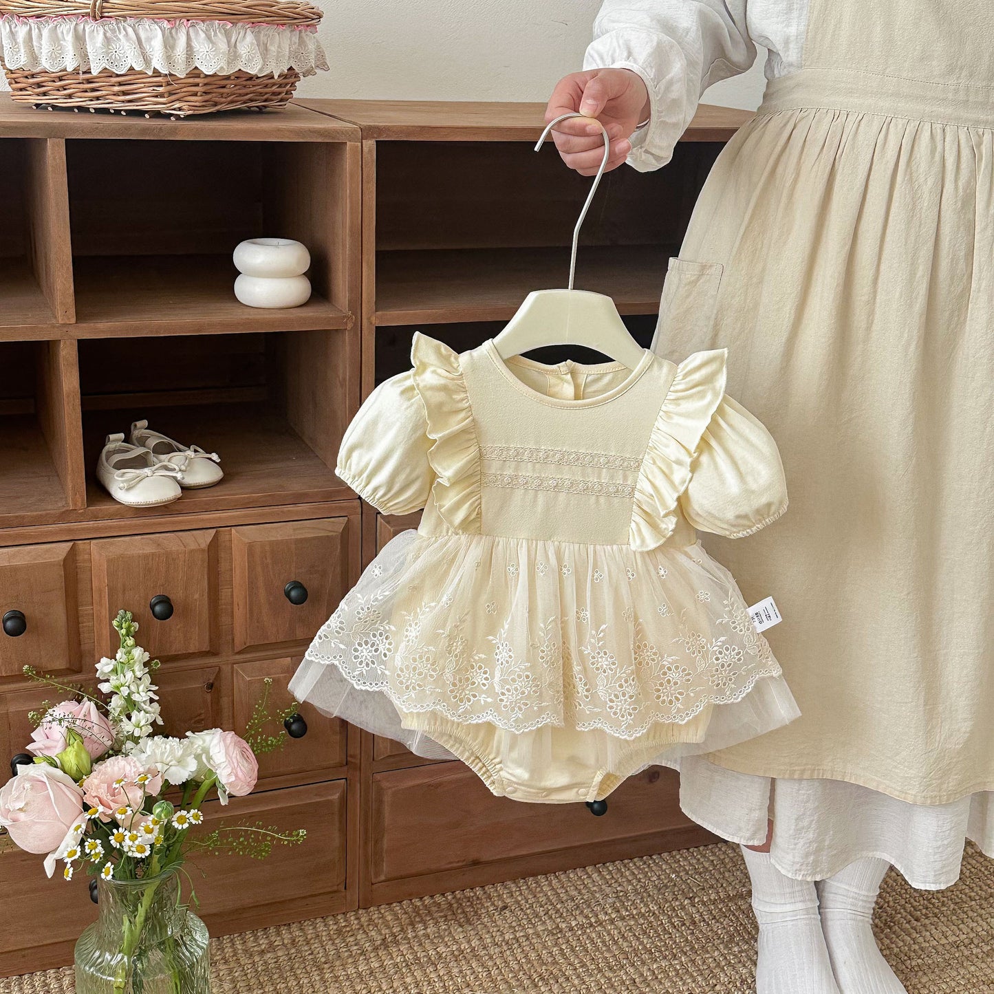 Preorder Infant Girls Harley Romper
