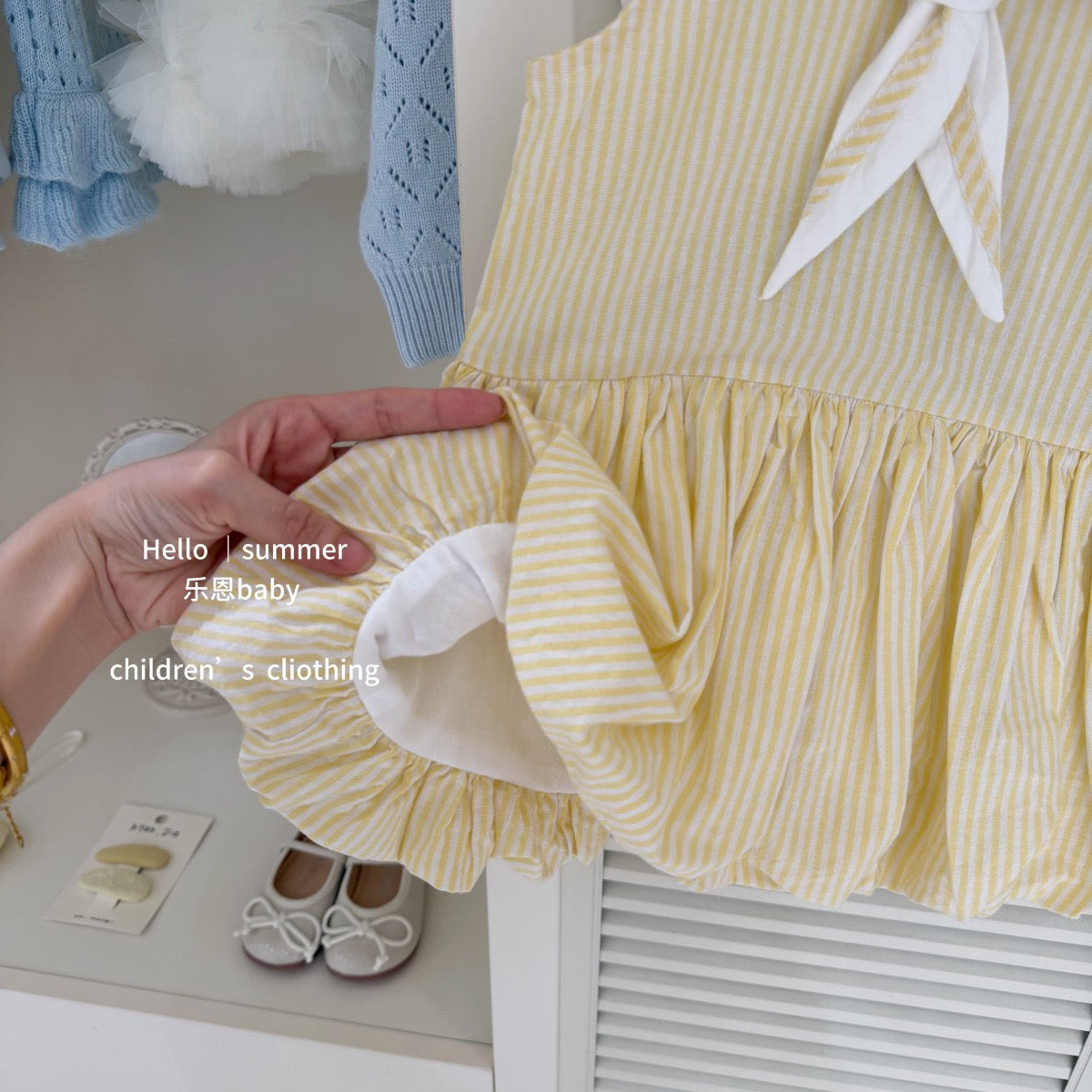 Preorder RL Insp Pinstripes Dress