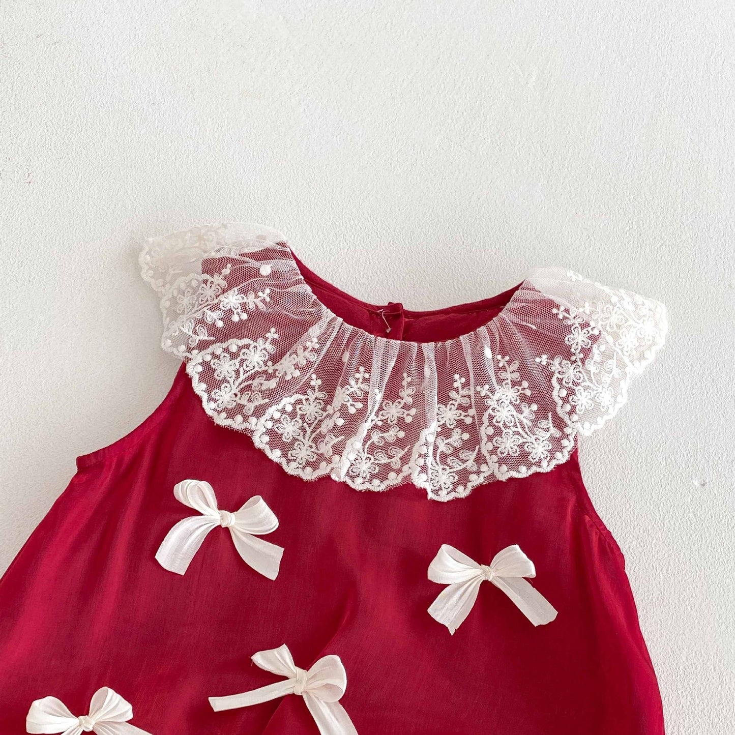 CHRISTMAS OOTD FOR PREORDER Shelly Bow Romper