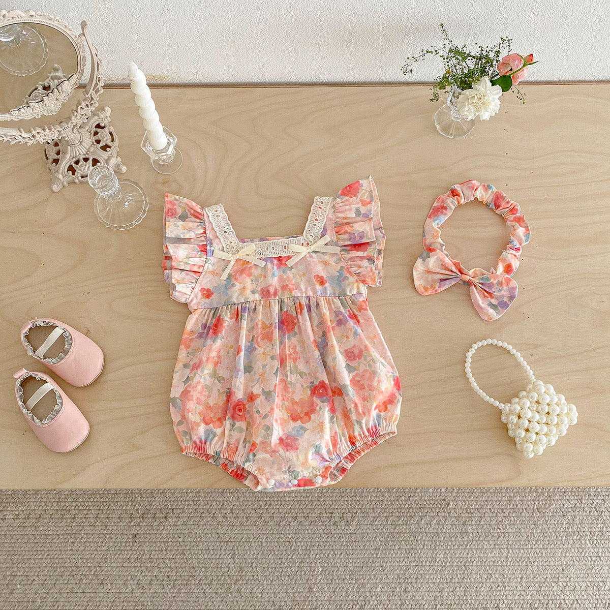 On Hand Maude Romper & Headband